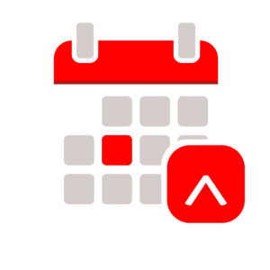 The Editors Canada caret logo appears in front of a white calendar page with one date highlighted in red