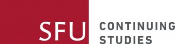 Logo that reads "SFU continuing studies".